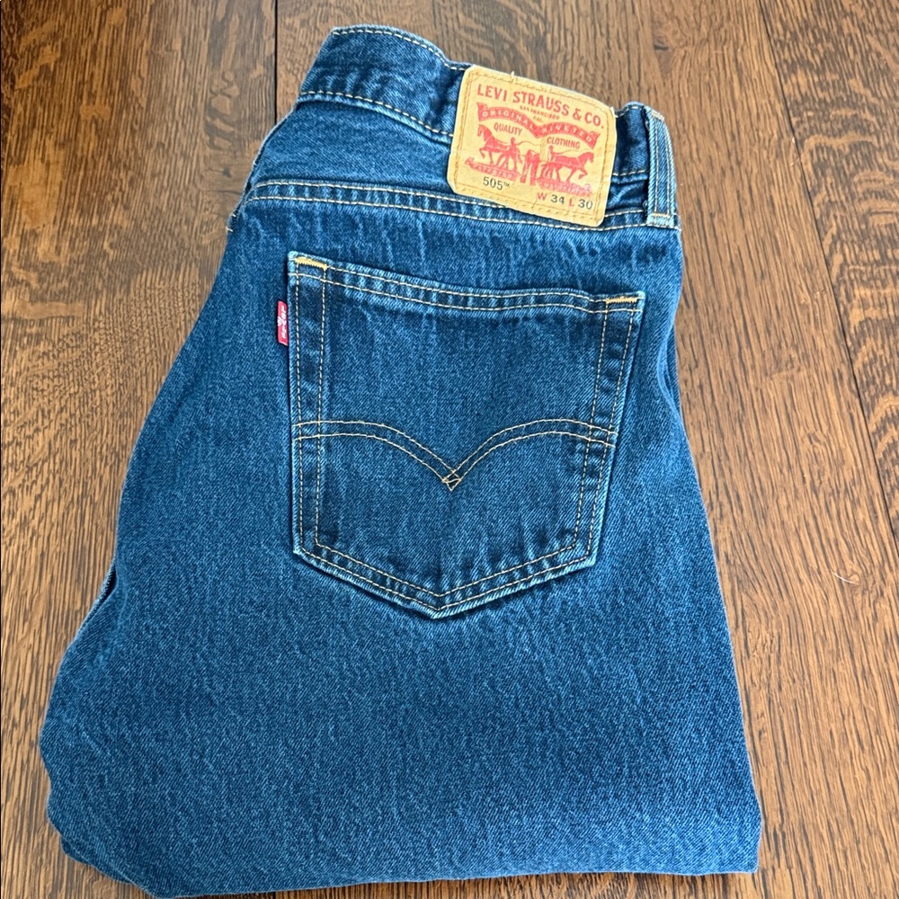 Levi jeans - Men's Blue Straight Leg Jeans 34w x 30l